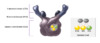 The HIV integrase enzyme consists of three distinct structural domains: the carboxy (C)-terminal domain, the amino (N)-terminal domain, and the catalytic core domain. The catalytic core domain contains a trio of amino acids that coordinate binding with a divalent metal (either Mg<sup>2+</sup> or Mn<sup>2+</sup>) and form an active catalytic site.