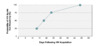 Time course for HIV-1/2 antigen-antibody immunoassay reactivity after HIV acquisition: 25% at day 14, 50% at day 18, 75% at day 24, and 99% after day 44. Thus, a negative test &ge;45 days after an exposure virtually excludes HIV infection from that exposure.&nbsp;